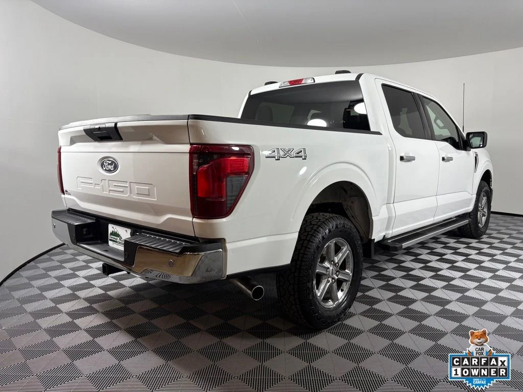 Used 2025 Oxford White Ford XLT image 8
