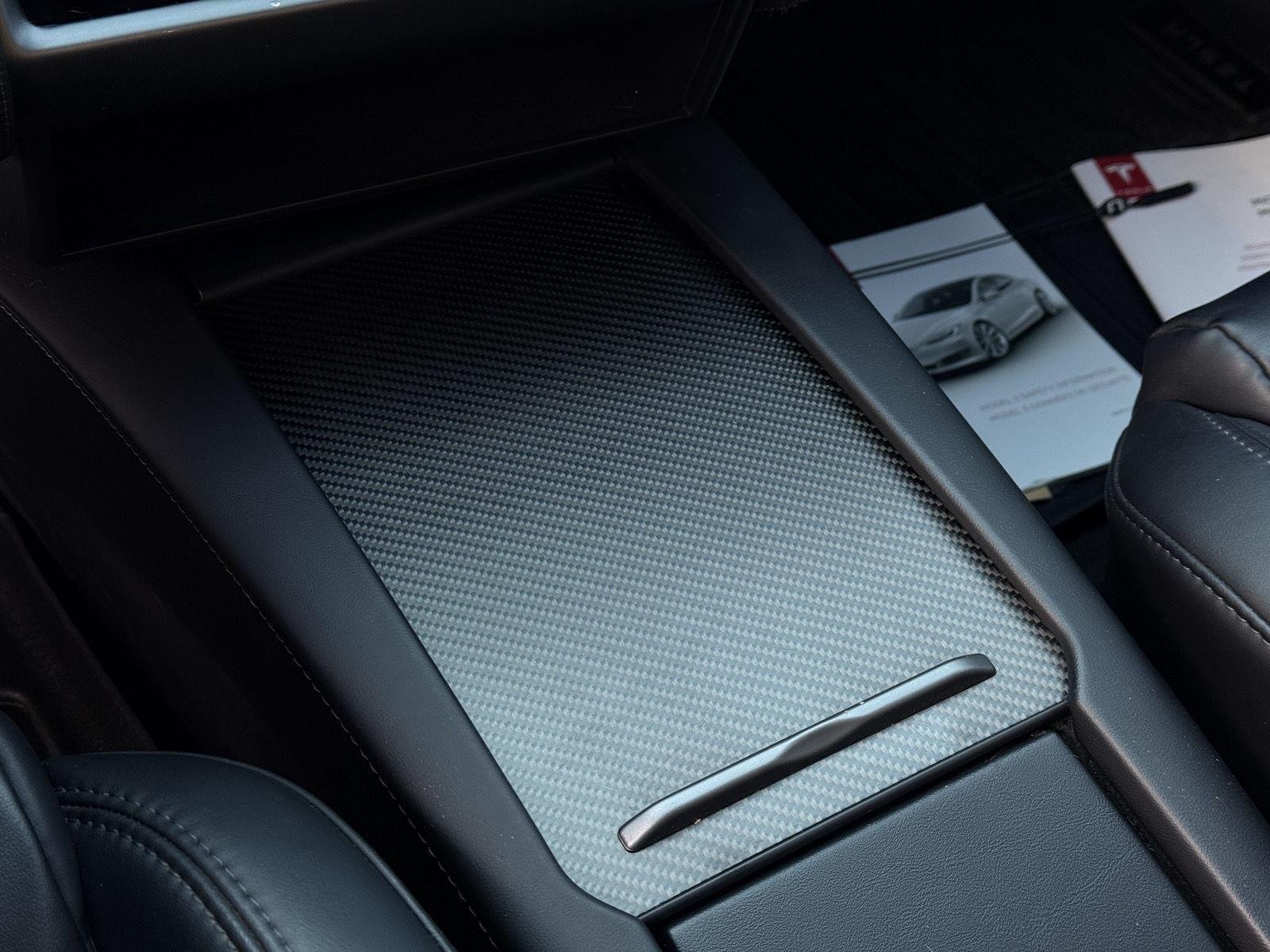 Used 2021 Solid Black Tesla Performance image 14