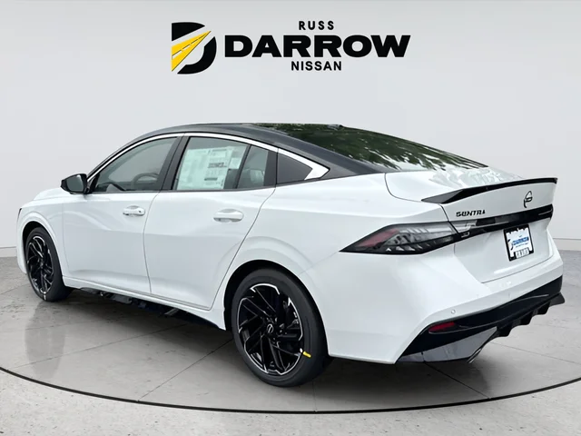 New 2026 Aspen White TriCoat / Super Black Two-tone Nissan SR image 3