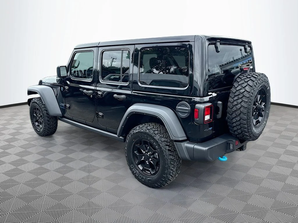 Used 2023 Black Jeep Willys 4xe image 8