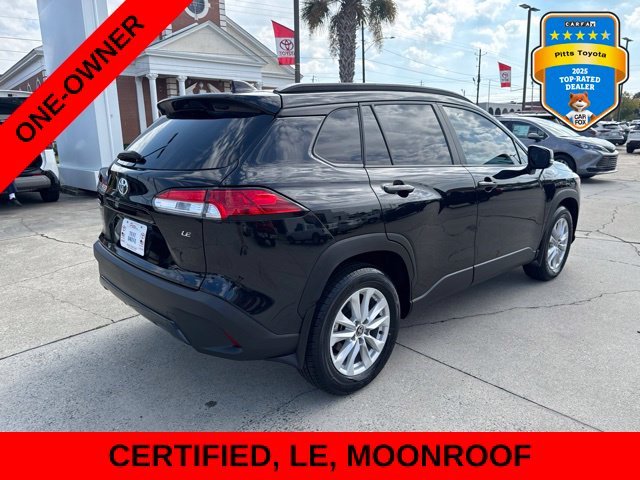 Certified Used 2024 Black Toyota LE image 5