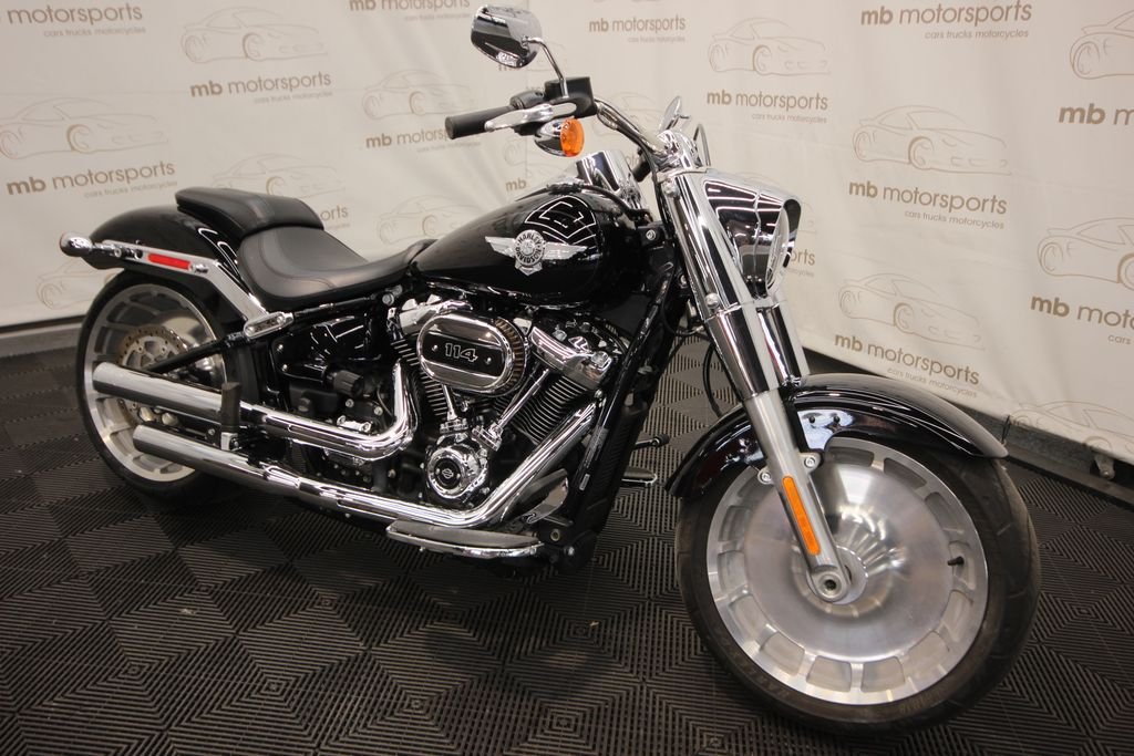 Used 2021 Black Harley-Davidson FLFBS image 12
