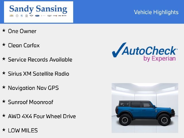 Used 2021 Blue Ford Outer Banks image 7