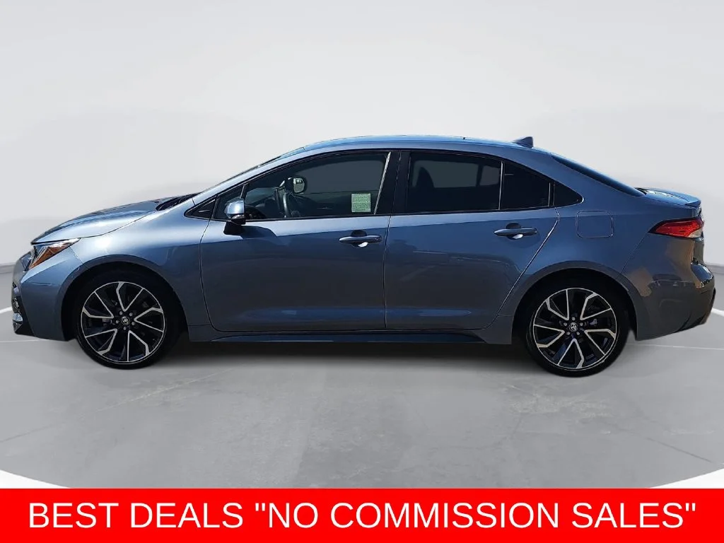 Used 2021 Blue Toyota SE image 6
