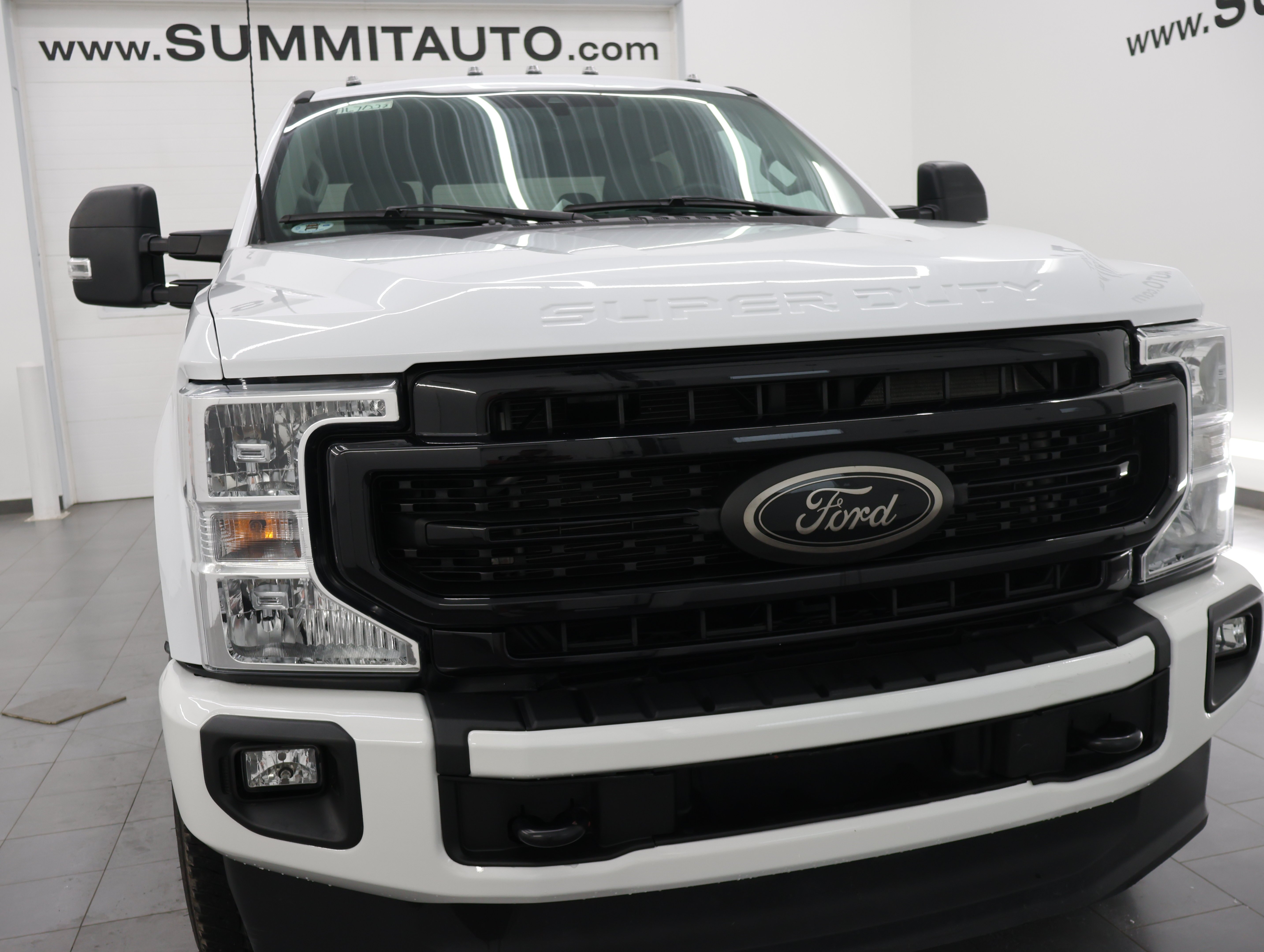 Used 2022 Oxford White Ford 4x4 Crew Cab XLT w/FX4: CREW-SHORT-XLT-6.7L DIESEL-FX4-NAVIGATION-4WD-1 OWNER image 20