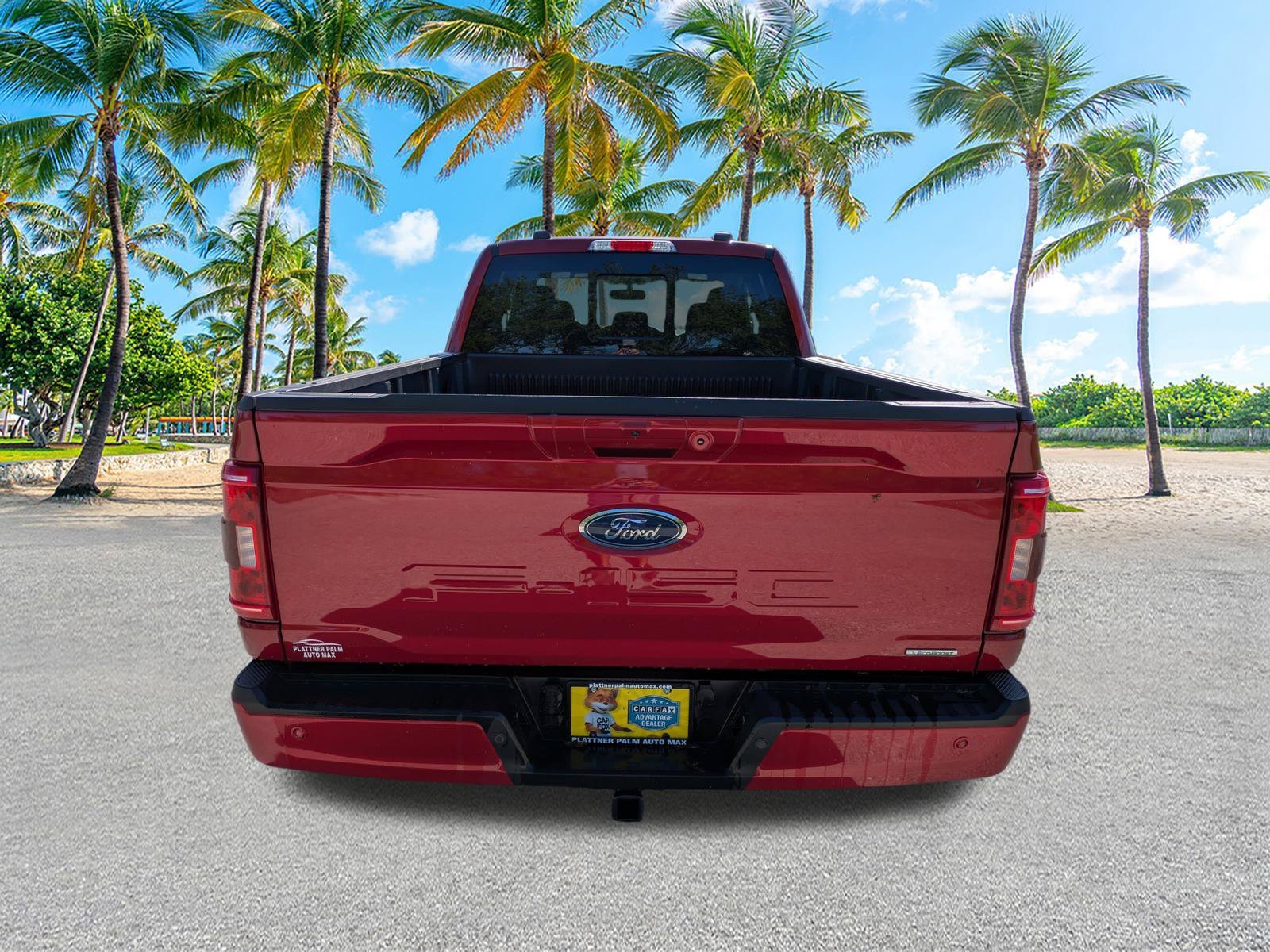Used 2022 Race Red Ford XLT image 6