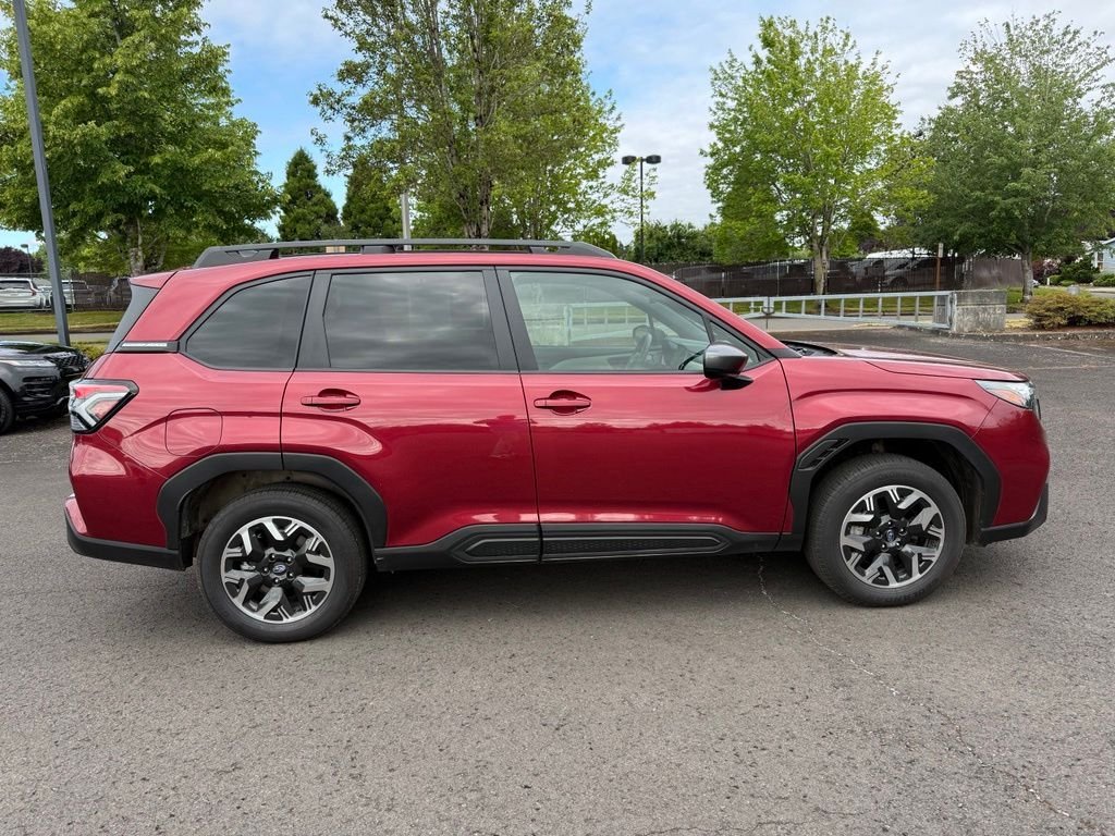 Used 2025 Crimson Red Pearl Subaru Premium image 8