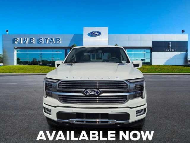 New 2026 Star White Metallic Tri-Coat Ford Platinum image 2