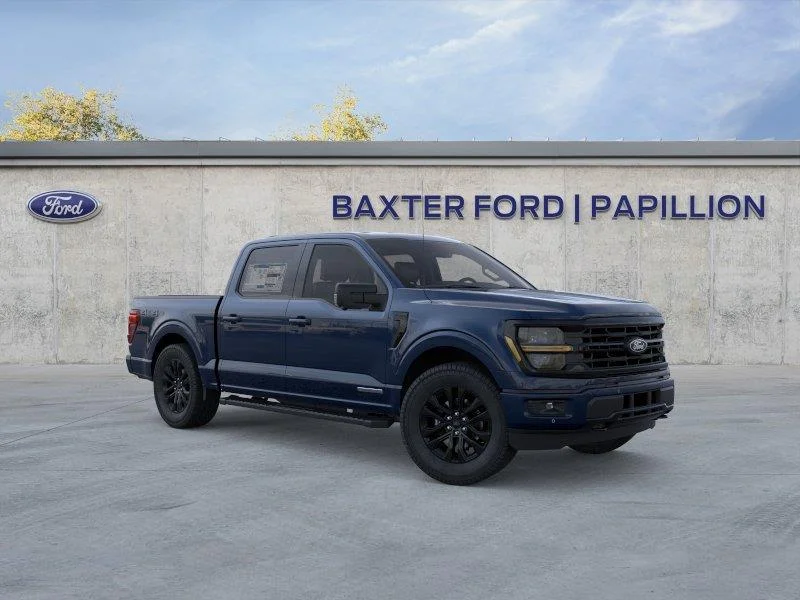 New 2026 Antimatter Blue Ford XLT image 1