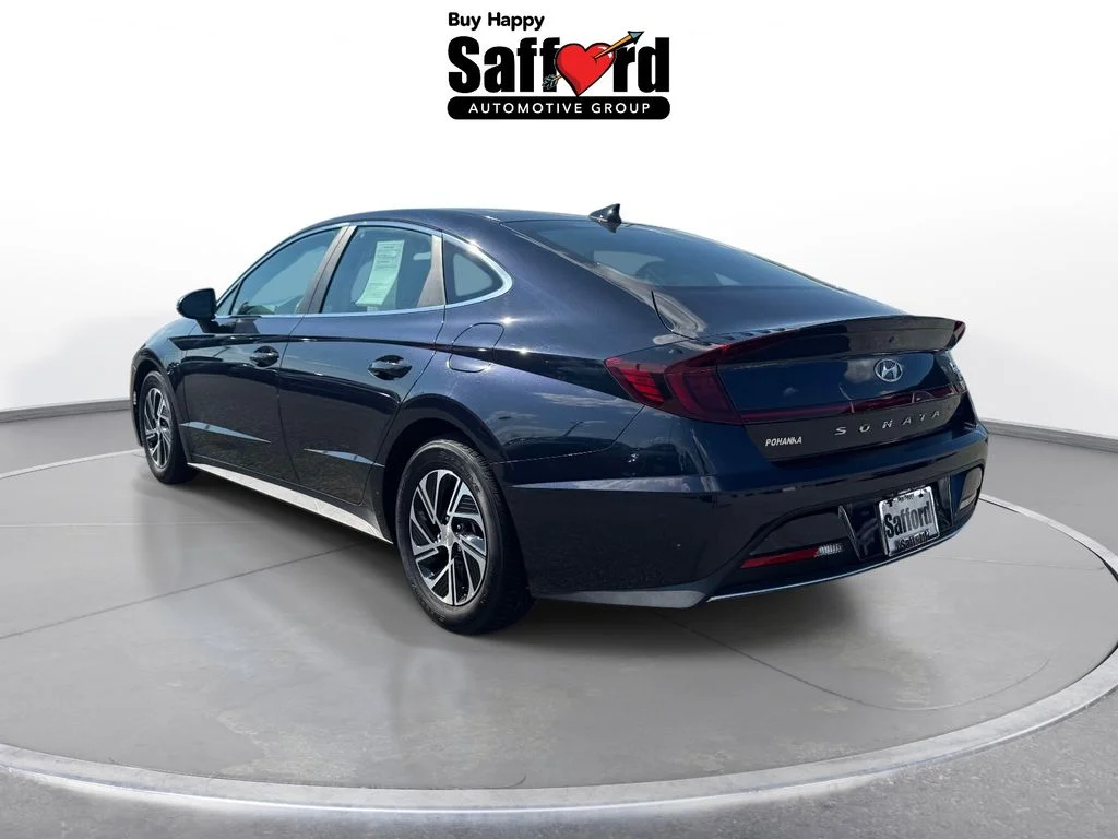 Used 2021 Blue Hyundai Blue image 9