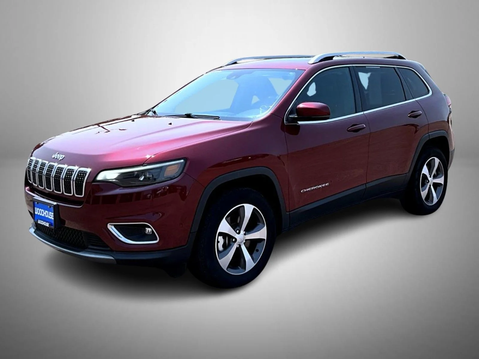 Certified Used 2021 Red Jeep Limited image 1