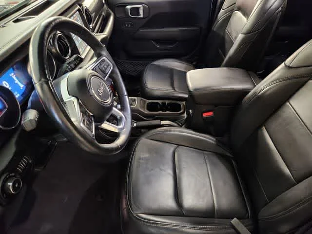 Used 2021 Black Clearcoat Jeep Unlimited Sahara Altitude image 13