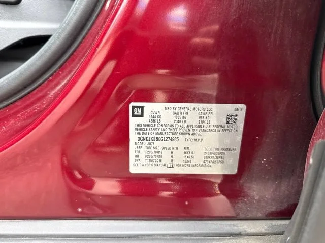 Used 2016 Crimson Metallic Chevrolet LS image 24