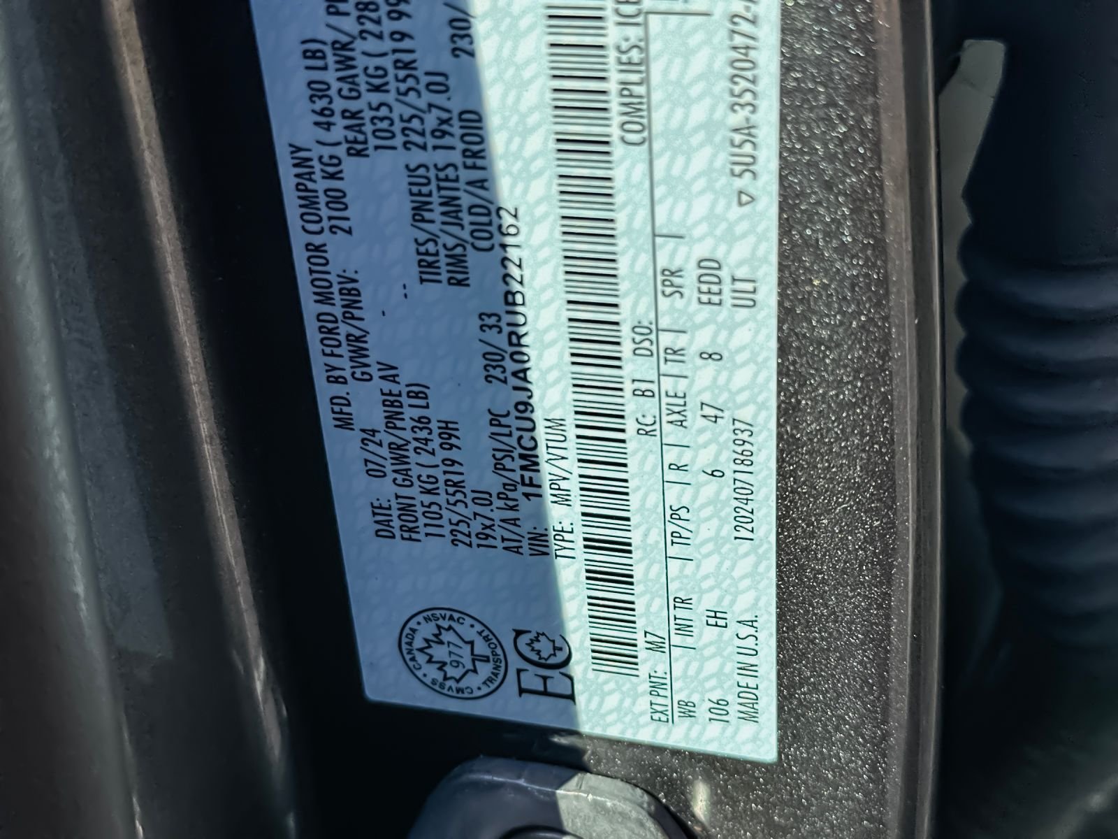 Used 2024 Gray Ford Platinum image 28