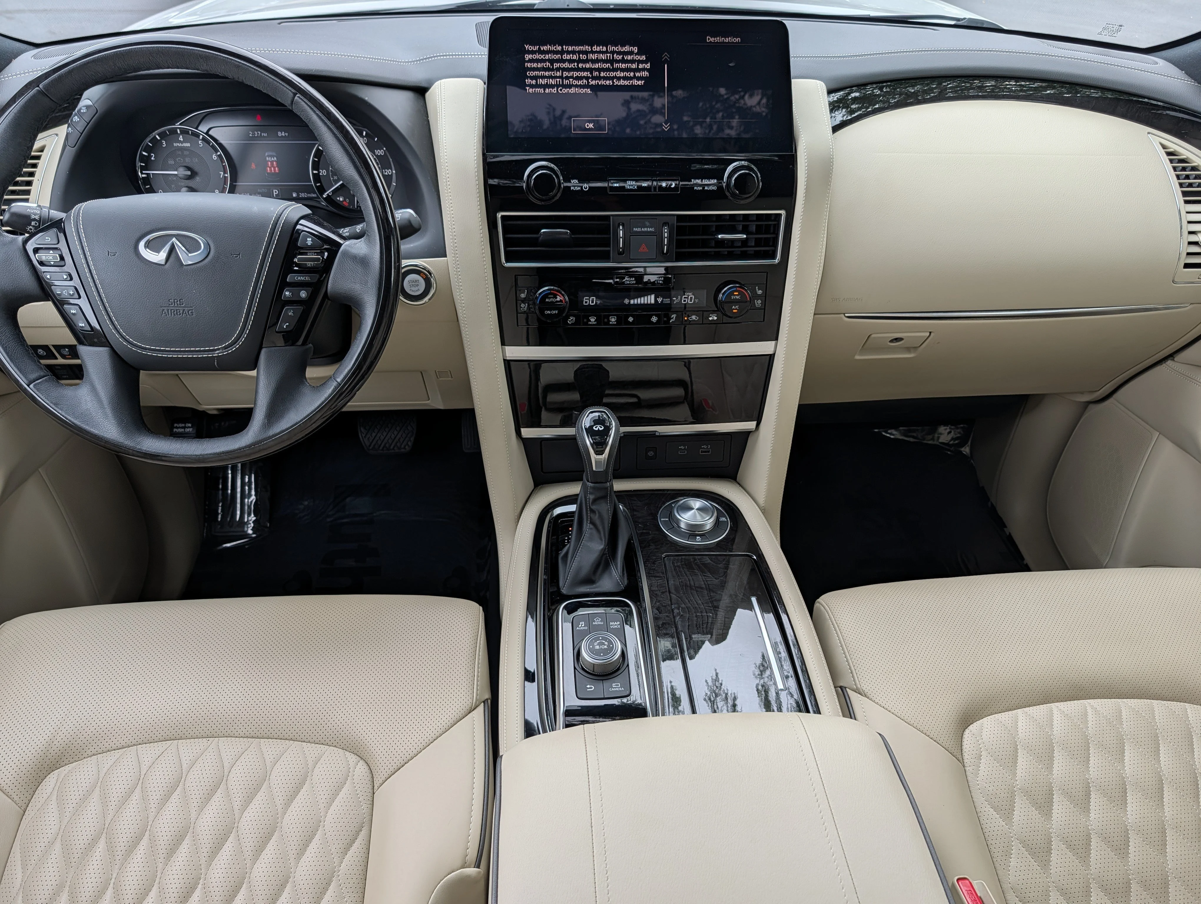Used 2023 Moonstone White INFINITI SENSORY image 10