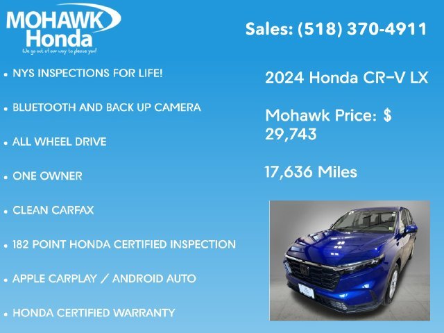 Certified Used 2024 Still Night Pearl Honda LX image 8