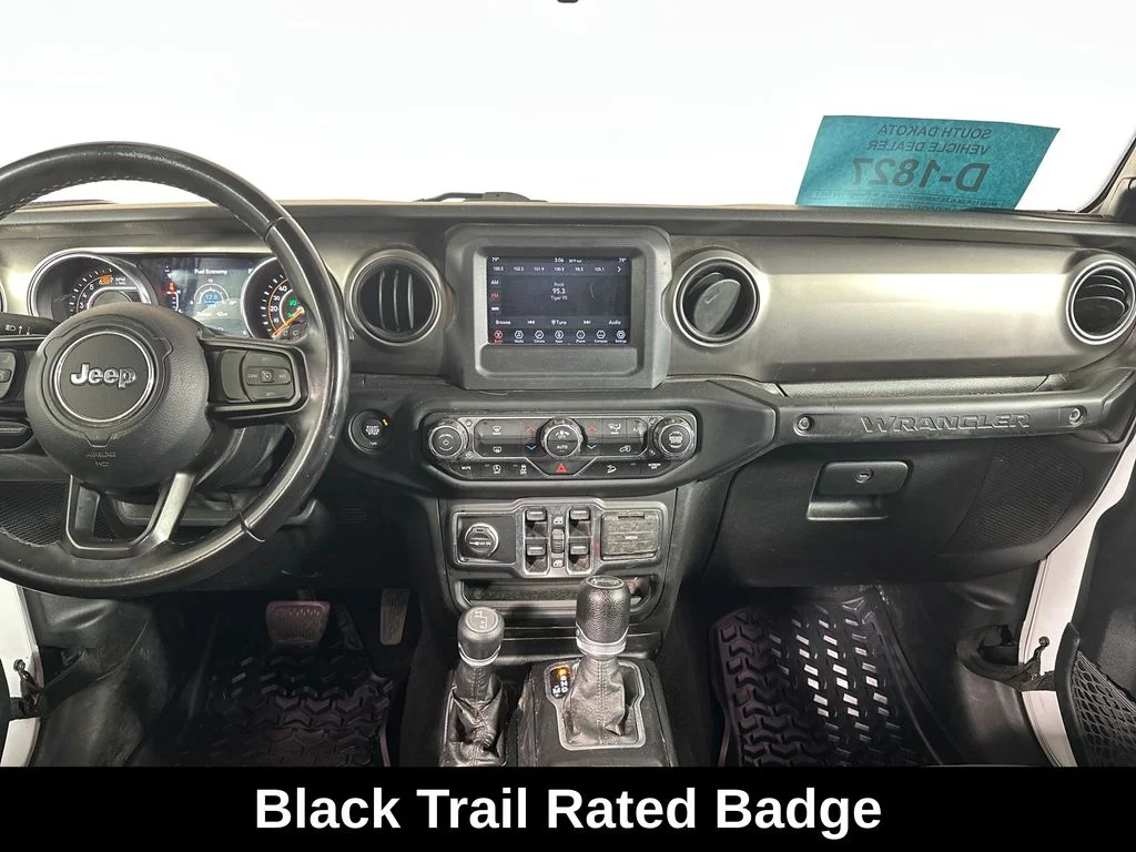 Used 2020 White Jeep Unlimited Sport image 28