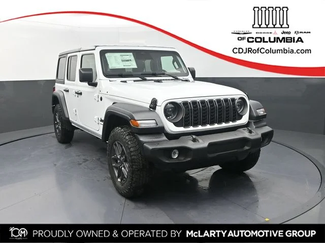 New 2026 Bright White Clearcoat Jeep Sport S image 1