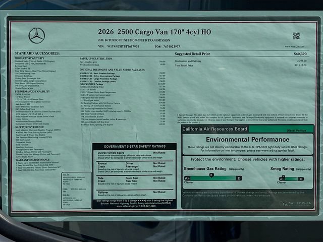 New 2026 Graphite Gray Mercedes-Benz Cargo 170 WB image 21