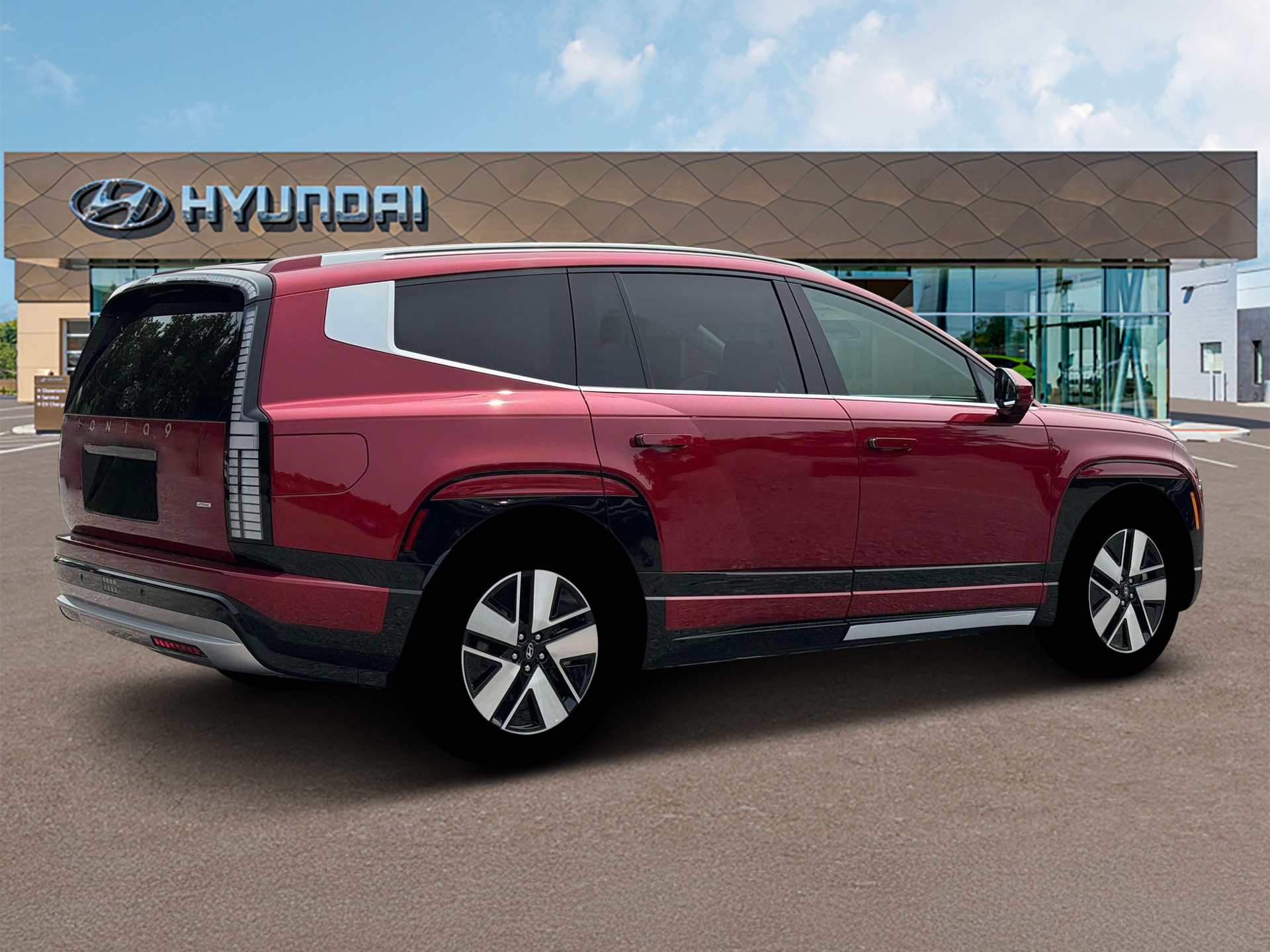 New 2026 Red Hyundai SEL image 8