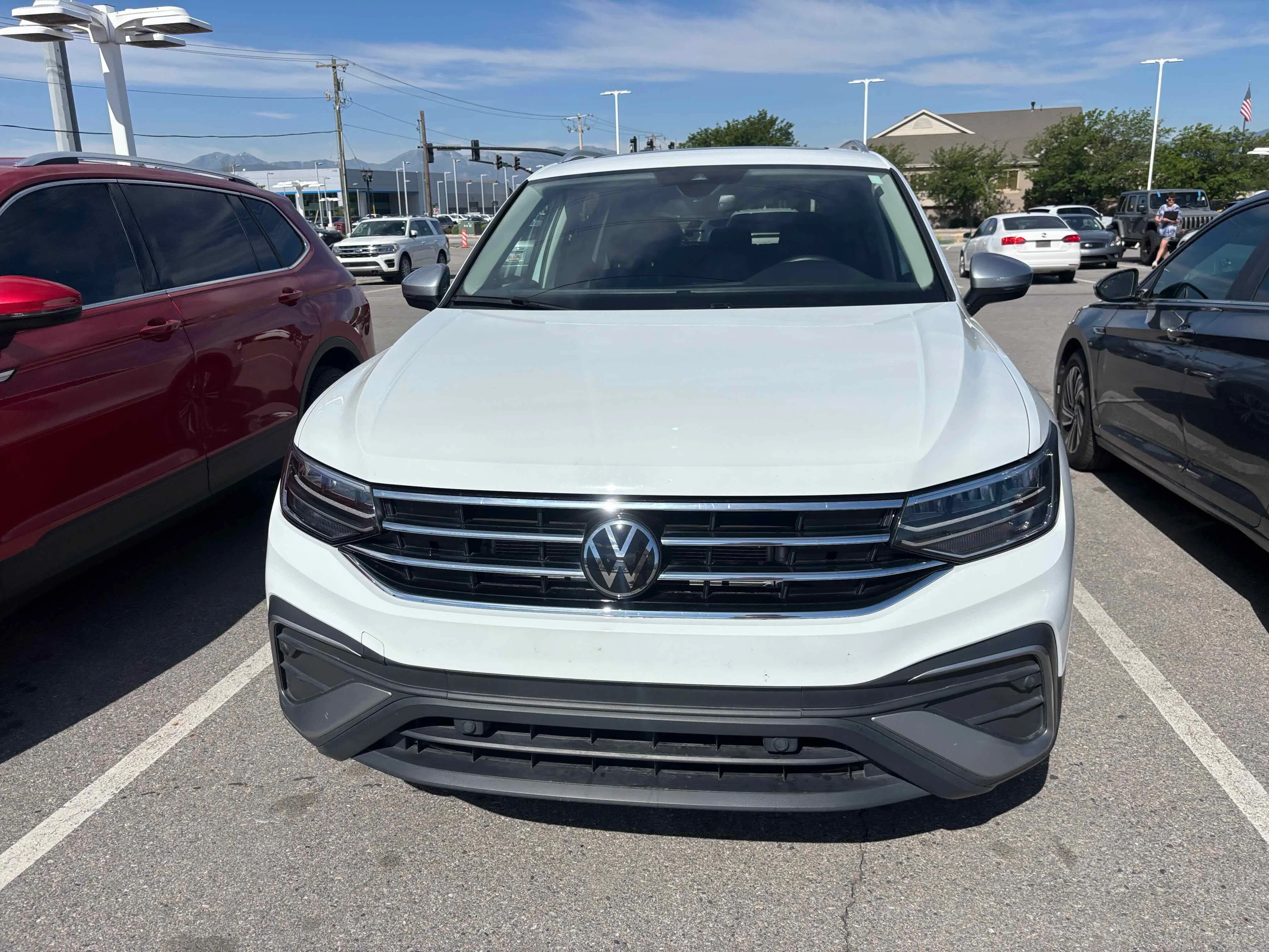 Used 2024 White Volkswagen Wolfsburg Edition image 3