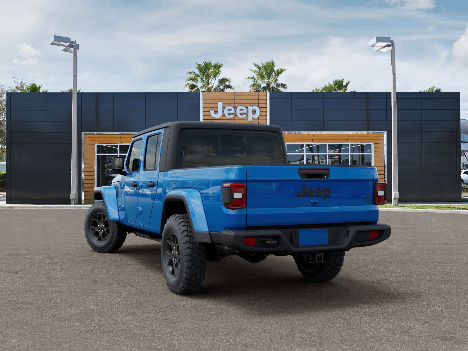 New 2026 Hydro Blue Pearlcoat Jeep Willys image 3