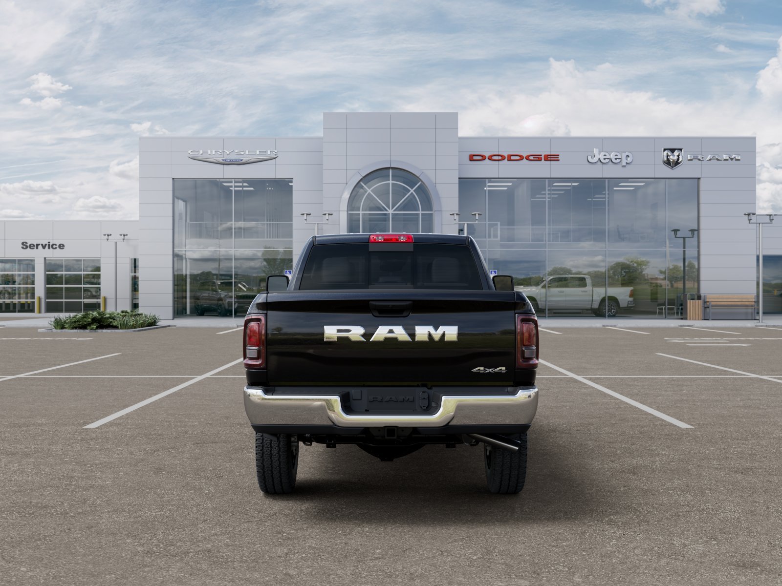 New 2026 Diamond Black Crystal Pearlcoat RAM Tradesman image 26