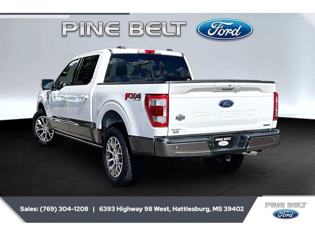 Used 2022 Star White Ford King Ranch image 2