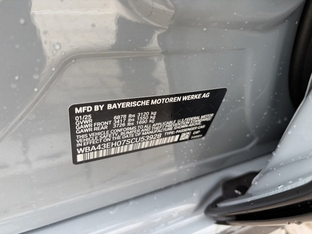 New 2025 Brooklyn Grey Metallic BMW 750e xDrive image 25