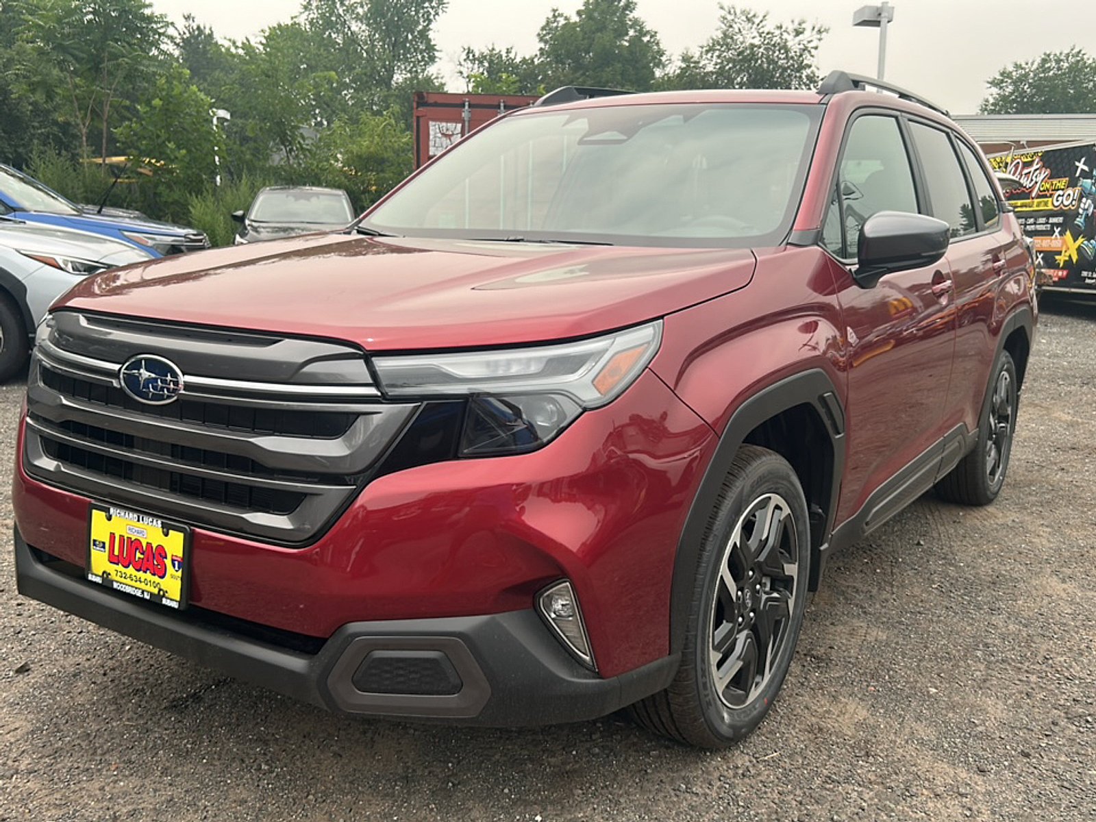 New 2026 CRIMSON RED PEARL Subaru Limited image 4