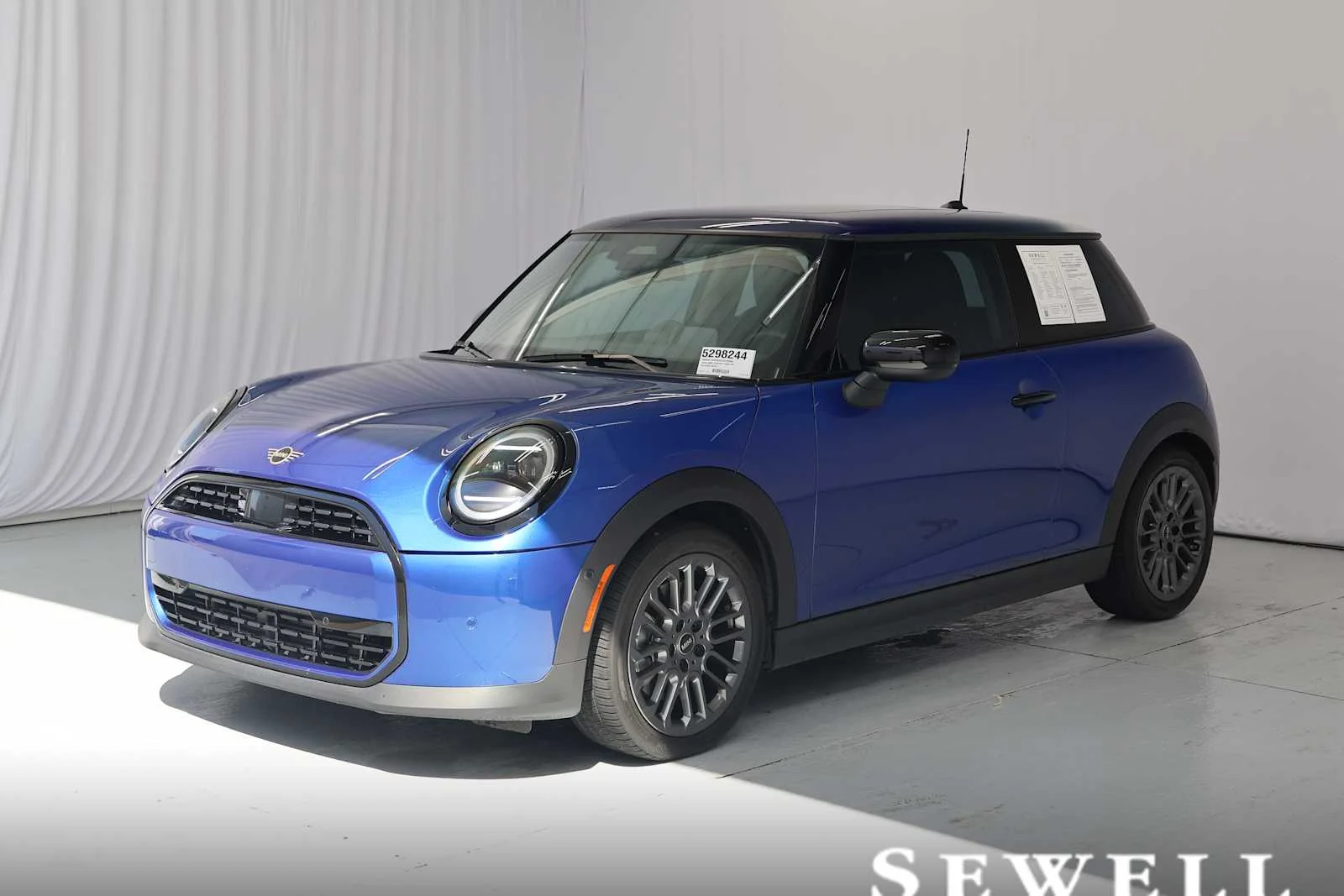 Certified Used 2025 BLAZING BLUE MINI Cooper image 1