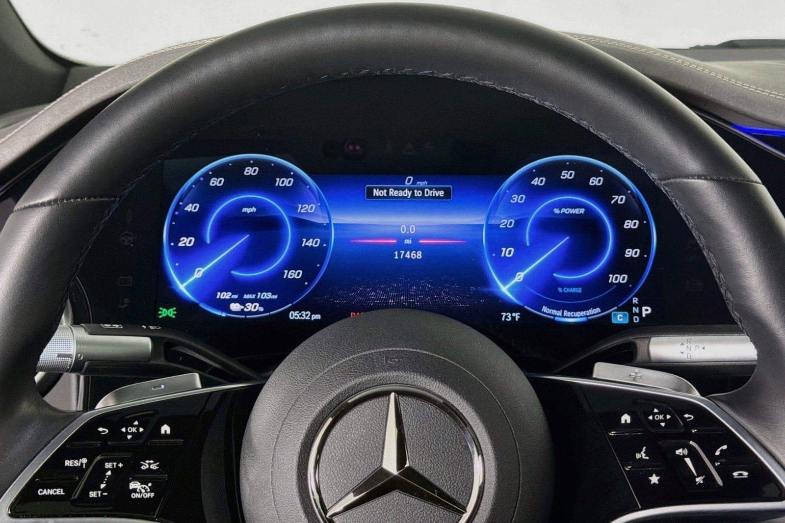 Certified Used 2024 Obsidian Black Metallic Mercedes-Benz EQS 450 image 21