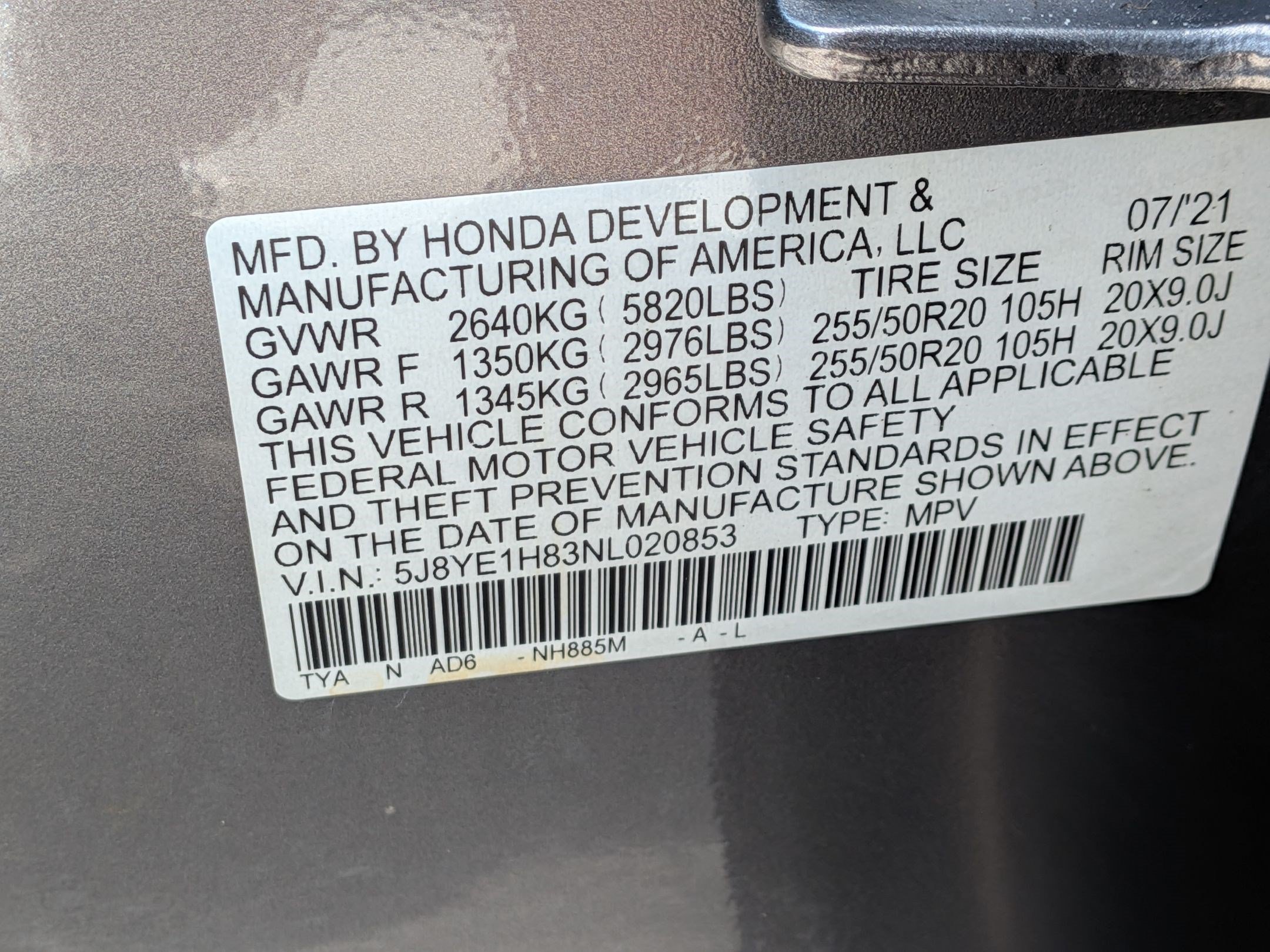 Used 2022 Liquid Carbon Metallic Acura w/Advance Package image 35