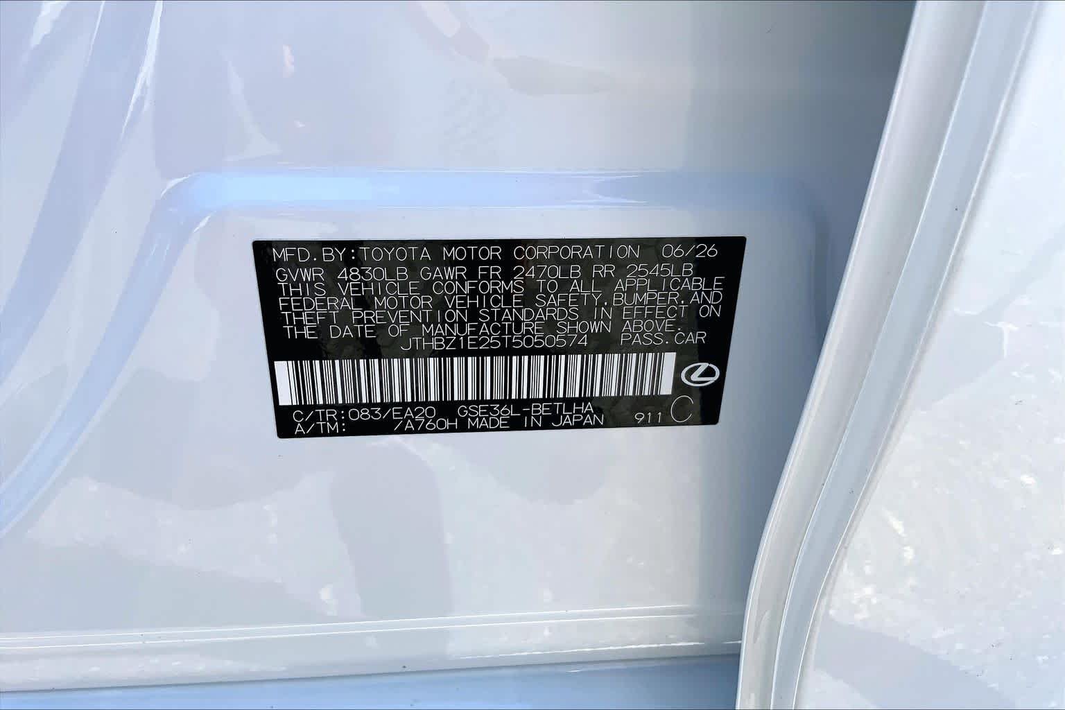 New 2026 Ultra White Lexus F SPORT DESIGN AWD image 22