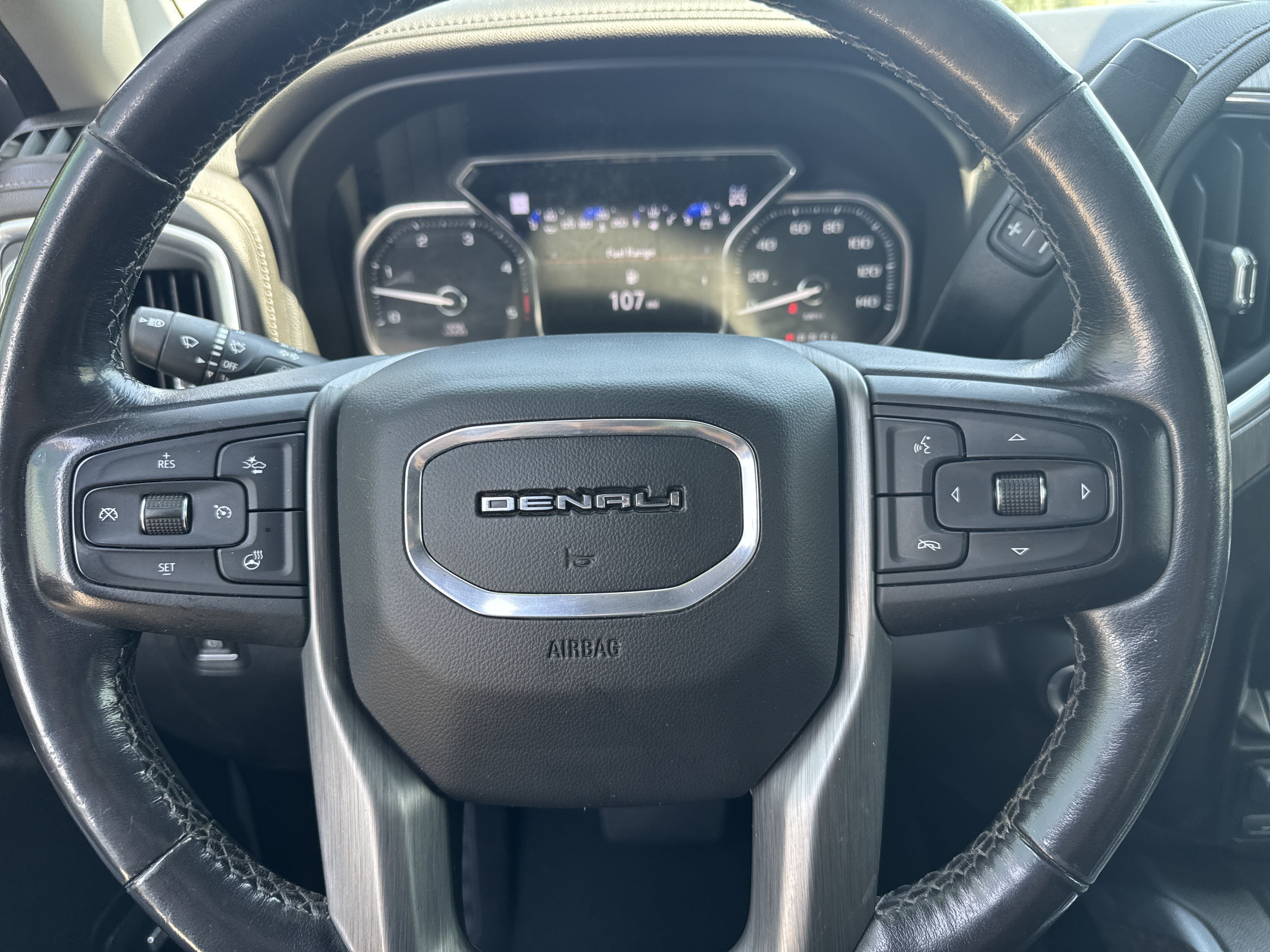 Used 2021 WHITE FROST TRICOAT GMC Denali image 14