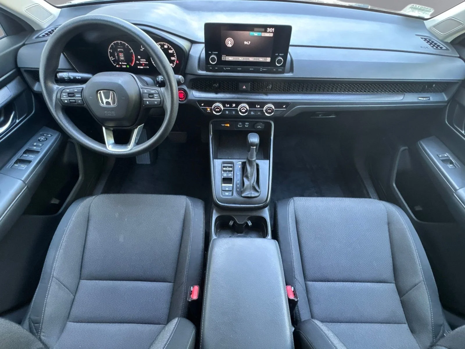 Used 2024 Lunar Silver Metallic Honda EX image 3