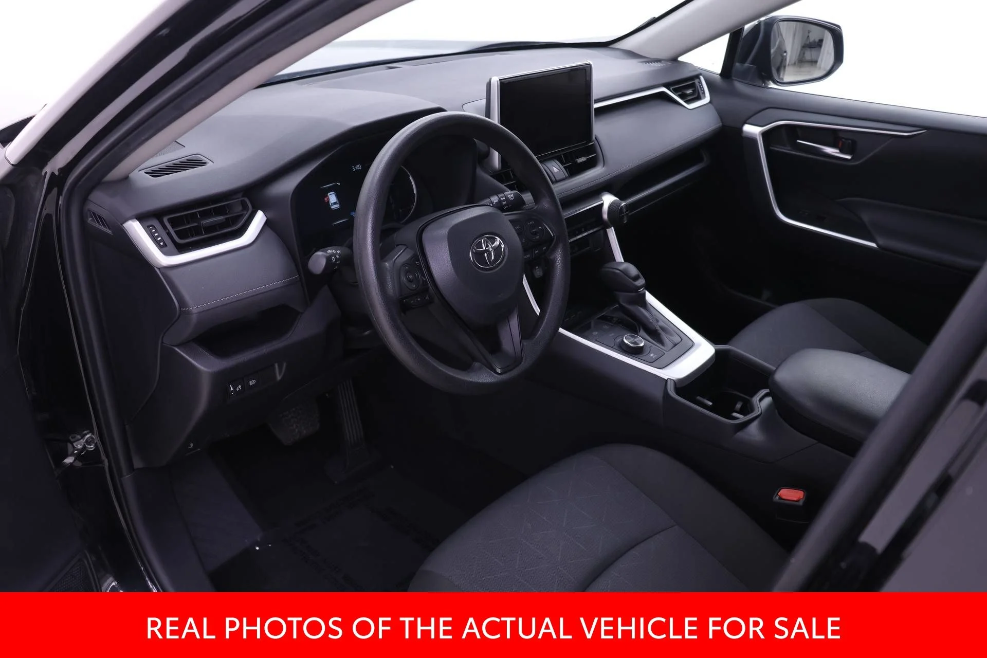 Certified Used 2025 Black Toyota XLE image 3