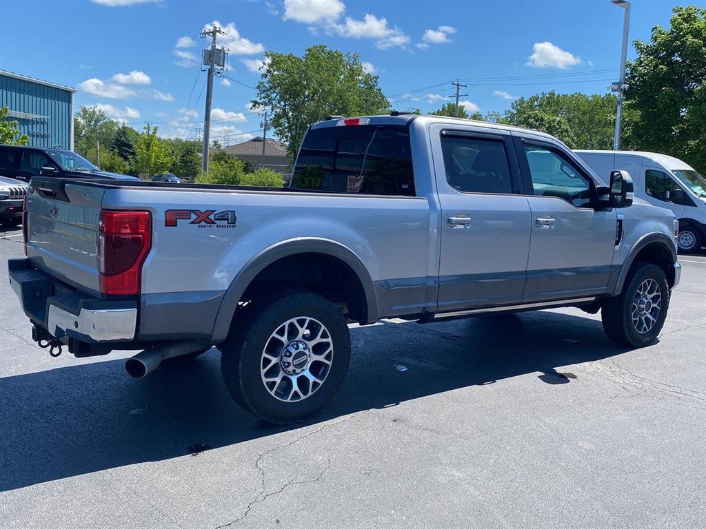 Used 2021 Iconic Silver/Carbonized Gray Ford Lariat image 10