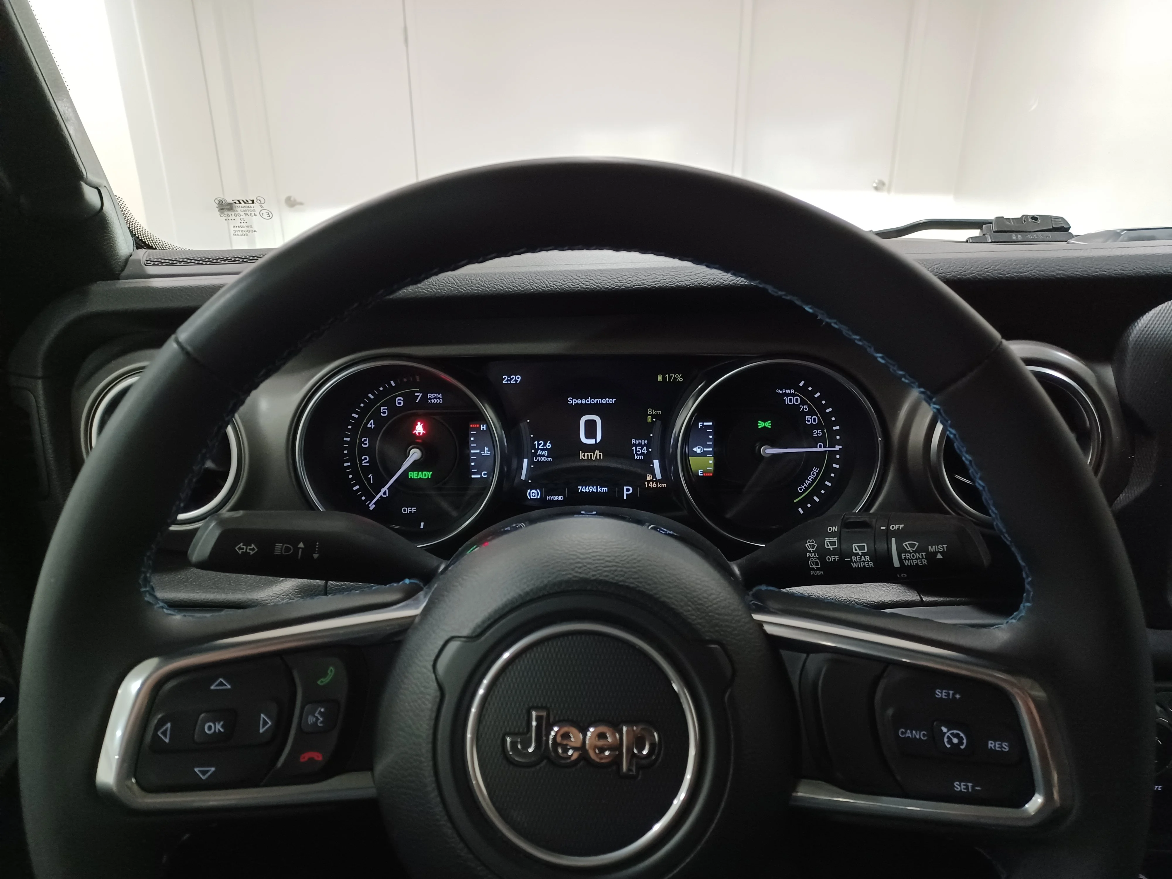 Certified Used 2023 Black Jeep Rubicon 4x4*Plug In Hybrid | Nav | Remote Start | Htd Seats | Htd Wheel | CarPlay | Park Assist image 13