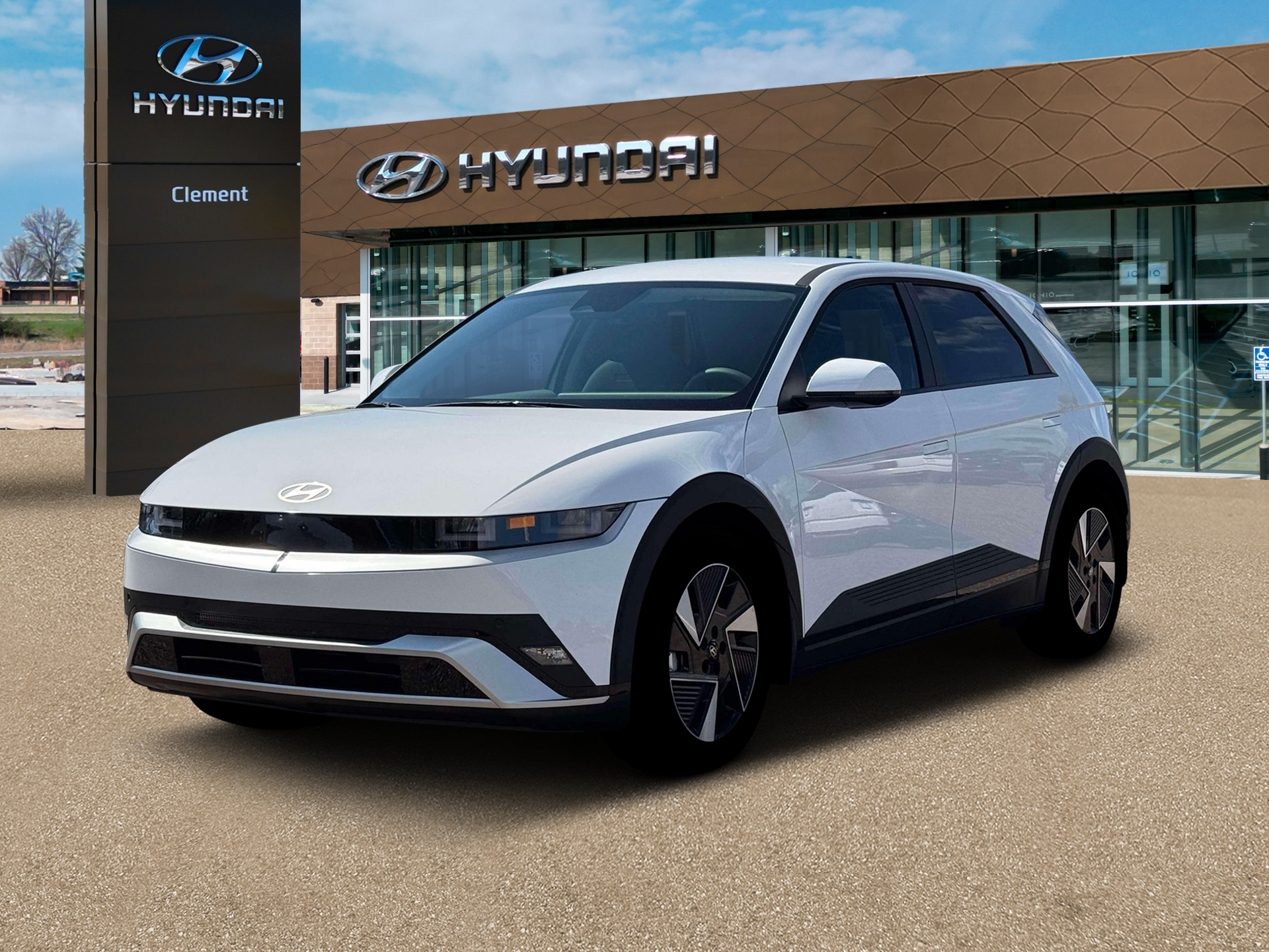 New 2026 White Hyundai SEL image 1