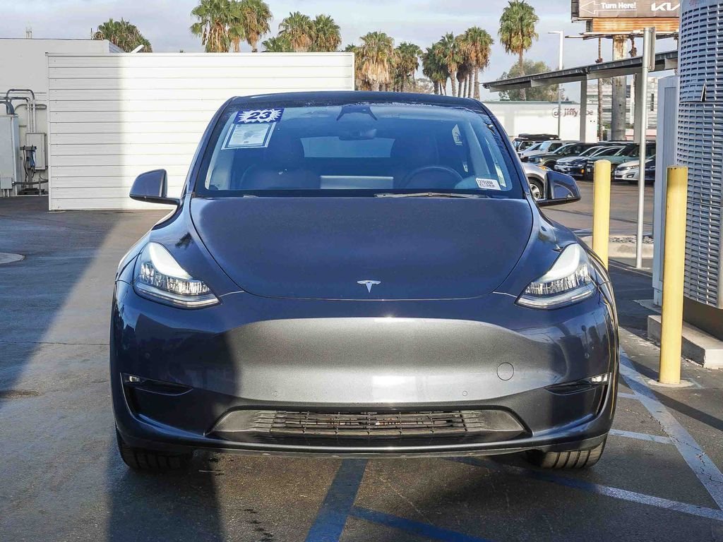 Used 2023 Tesla Model Y Long Range with VIN 7SAYGAEE8PF584980 for sale in San Diego, CA