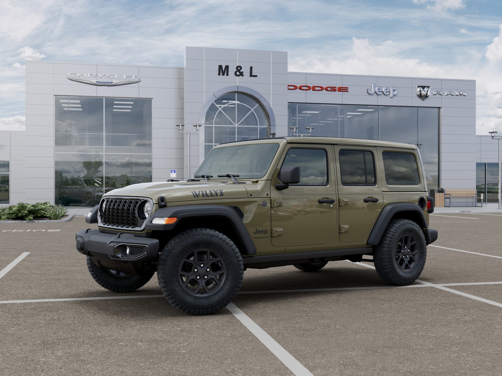 New 2026 41 Exterior Paint Jeep 4-Door Willys 4x4 image 22