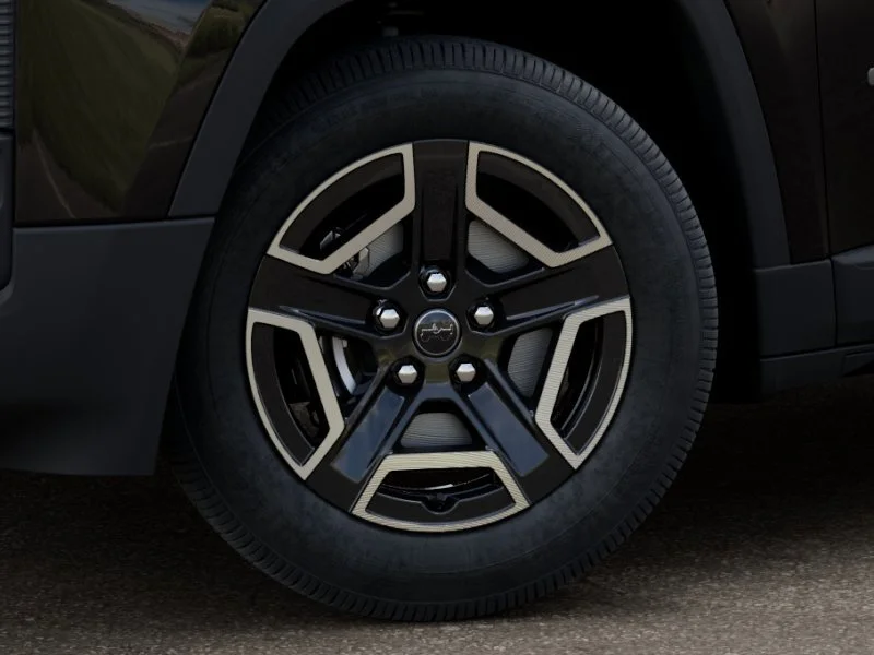 New 2026 Diamond Black Crystal Pearlcoat Jeep Limited image 8