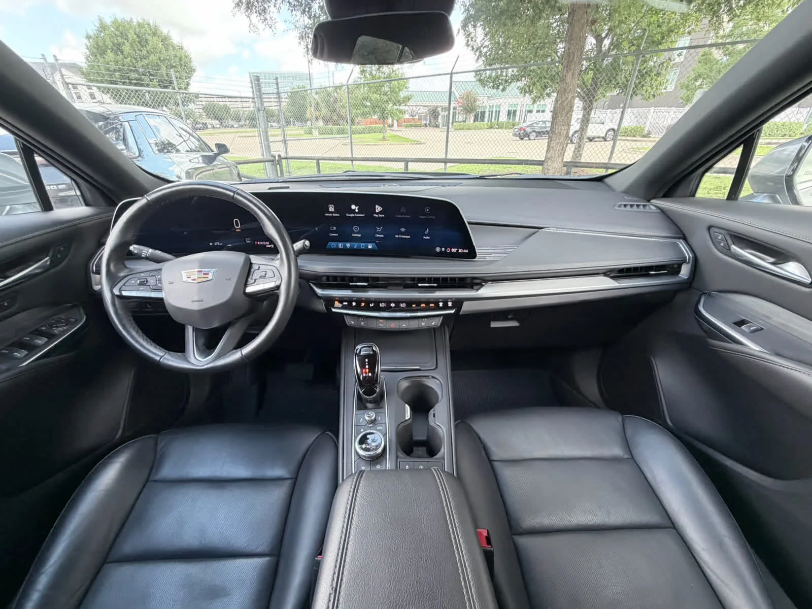 Used 2024 Argent Silver Metallic Cadillac Premium Luxury image 24