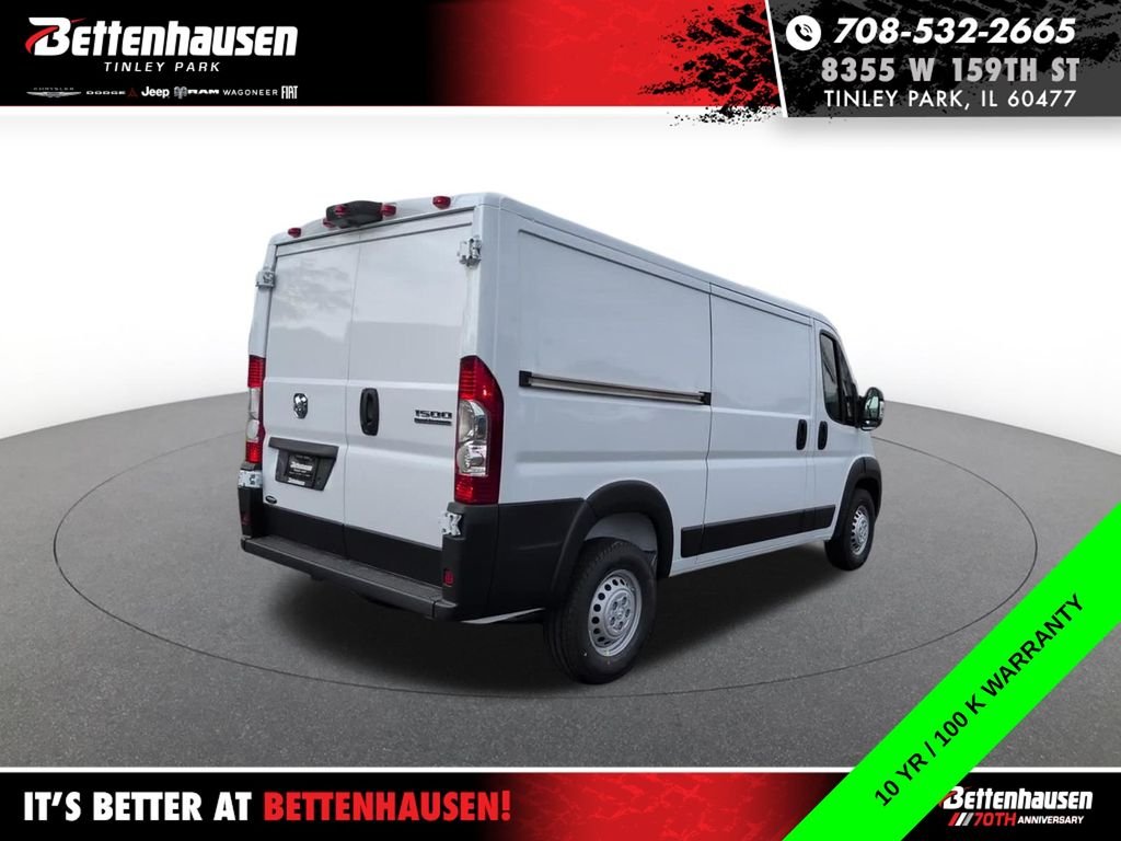 New 2026 Bright White Clearcoat RAM Low Roof image 7