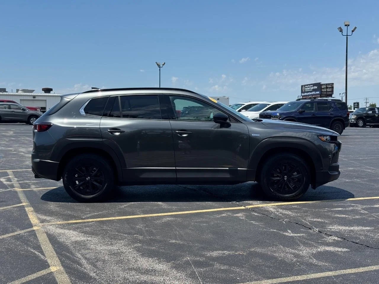 Used 2025 Machine Gray Metallic Mazda Premium image 38