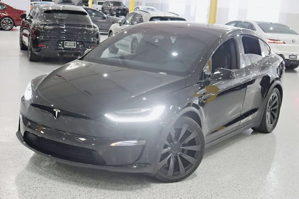Used 2022 Gray Tesla Plaid image 6