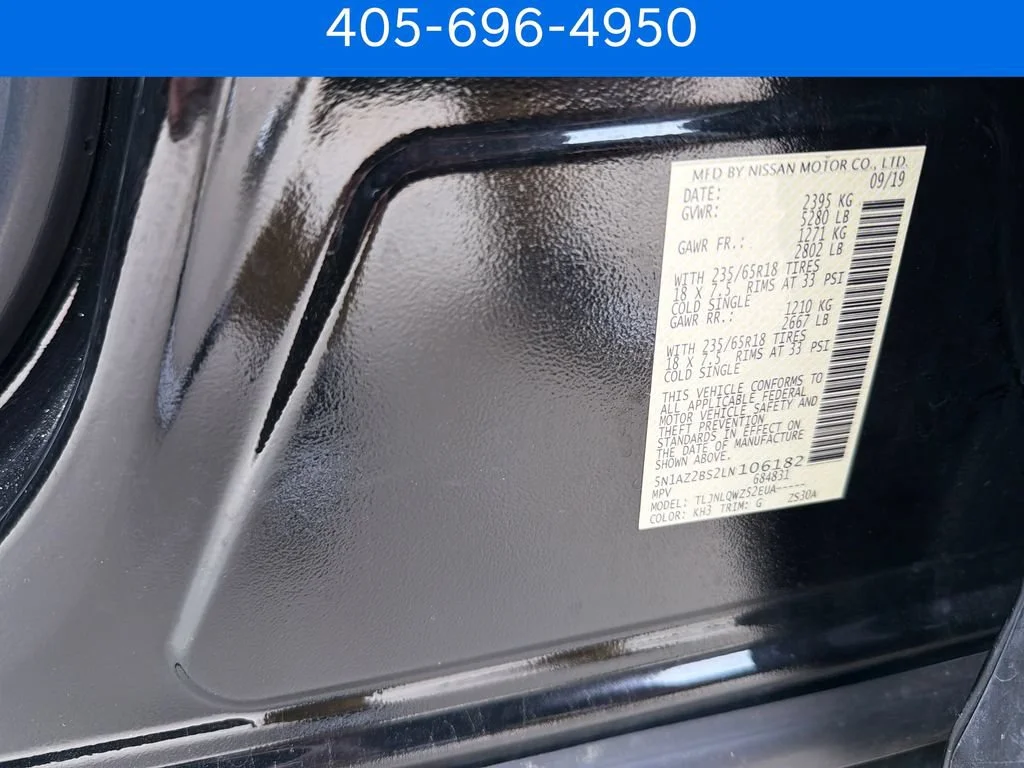 Pre-Owned 2020 Nissan Murano SV