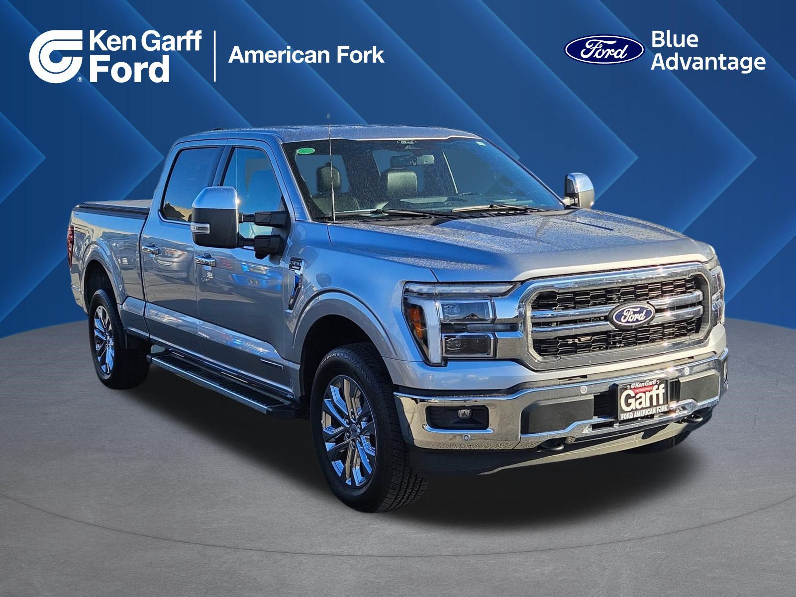 Certified Used 2025 Blue Ford LARIAT image 1