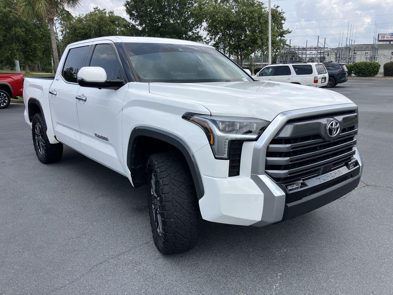 Used 2023 White (Ice Cap) Toyota Limited CrewMax image 7